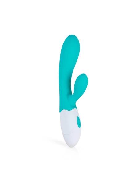 Good Vibes Only Blis Rabbit - vibrátor s ramienkom na klitoris - tyrkysový